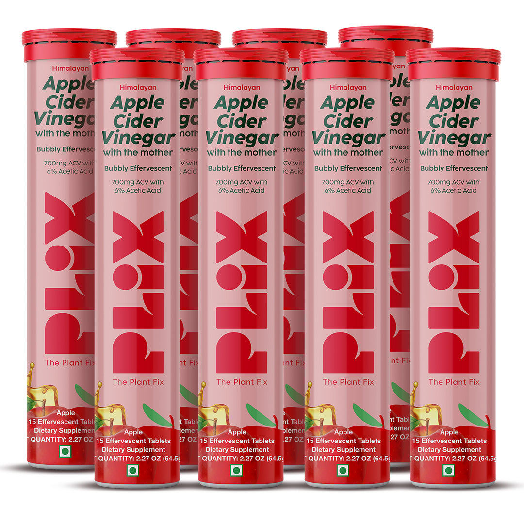 Apple Cider Vinegar Effervescent with 700mg ACV 4 Pack